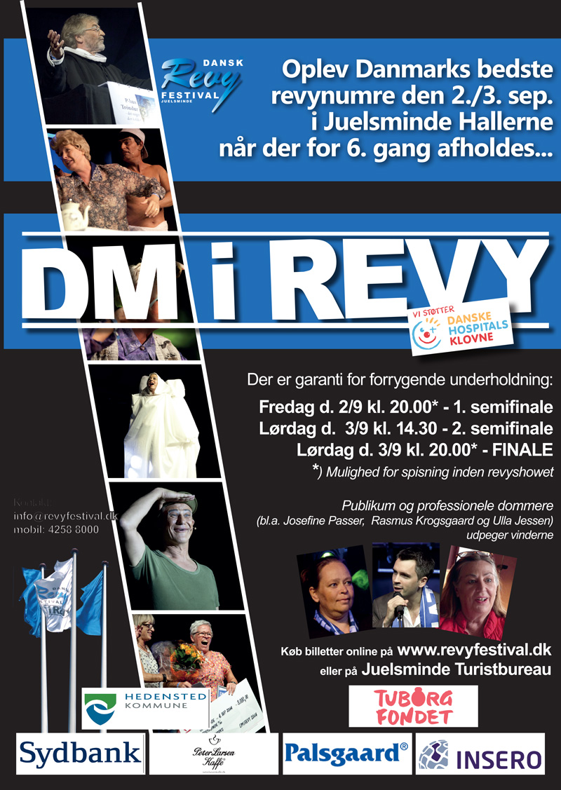 Plakat DM i Revy 2016